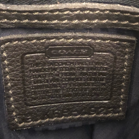 Coach Sonoma Pebbled Leather bag in Chocolate Brown. Vintage 4923 - Picture 2 of 8